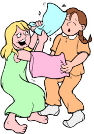pillow fight